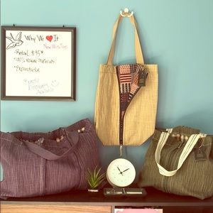 Annette Ferber Journey Beige Expandable Tote